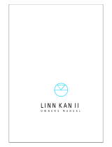 Linn KAN II Owner's manual