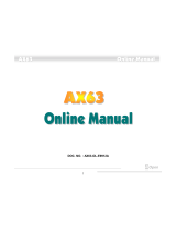 AOpen AX63 Online Manual