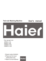Haier HWM70-111S User manual