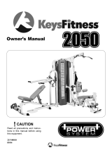 Keys Fitness Power System 2050 Owner's manual