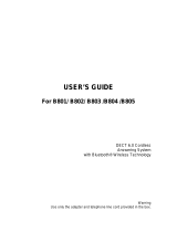 Motorola B803 User manual