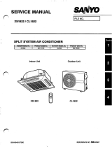 Sanyo CL1822 User manual