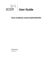 3com NJ225 - IntelliJack FX-SC Switch User manual