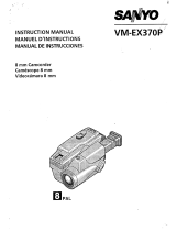 Sanyo VM-EX370P User manual