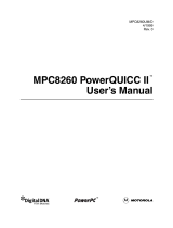 Motorola MPC8260 PowerQUICC II User manual