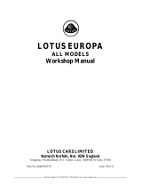 Lotus Europa Workshop Manual