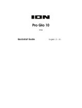 iON Pro Glo 10 Quick start guide