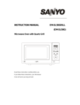 Sanyo EM-SL50GRILL User manual