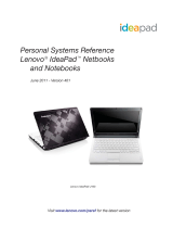 Lenovo IDEAPAD S205 Reference guide