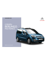 CITROEN 2015 Berlingo Multispace User manual