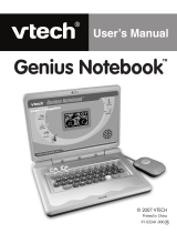 VTech Genius Notebook User manual