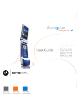 Motorola MOTOKRZR K1 - CINGULAR User manual
