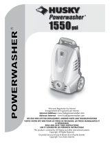 Husky Powerwasher 1550 psi User manual