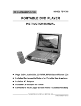 Durabrand PDV-709 User manual