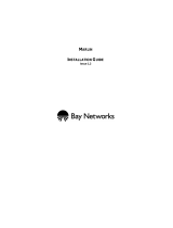 Bay Networks Marlin Installation guide