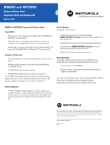 Motorola WN825G Release note