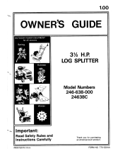 Yard-Man 24638C Owner's manual