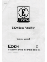 Eden E300 Owner's manual