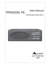 Alto TYPHOON SERIES User manual