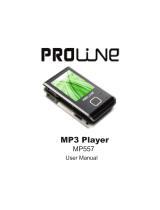 Proline MP557 User manual