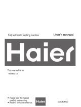 Haier HWM60-728 User manual