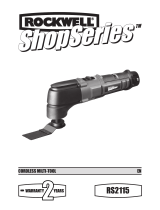 Rockwell ShopSeries RS2115 User Instructions