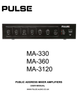 Pulse MA-330 User manual