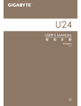 Gigabyte U24 User manual