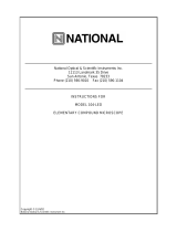 National 104-LED Instructions For Use Manual