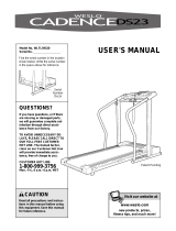 Weslo IMTL59520 User manual