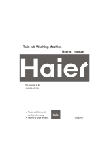 Haier HWM150-287S User manual