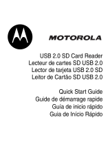 Motorola USB 2.0 SD Quick start guide
