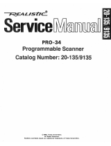 Realistic PRO-34 User manual