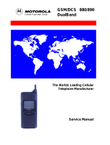 Motorola 880 User manual