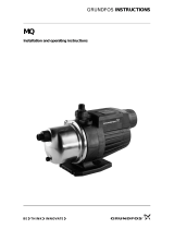 Grundfos MQ Installation And Operating Instructions Manual