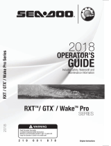 BOMBARDIER Sea-Doo Wake Pro User manual