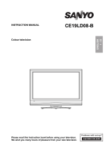 Sanyo CE19LD08-B User manual