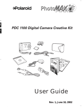Polaroid PhotoMAX PDC 1100 User manual