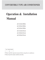 Haier AC182ACERA Operation & Installation Manual