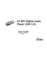 Shiro CX User manual