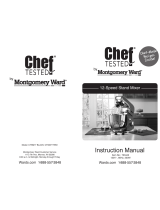 Montgomery Ward Chef Tested CTSM77 BLACK User manual