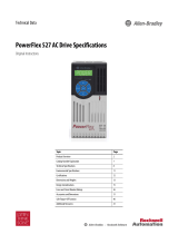 Allen-Bradley PowerFlex 527 Original Instructions Manual