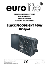 EuroLite BLACK FLOODLIGHT User manual