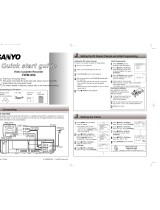 Sanyo VWM-950 Quick start guide