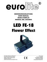 EuroLite LED FE-18 Flower Effect User manual