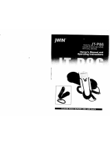 jWIN JT-P86 Owner's Manual And Operating Instructions