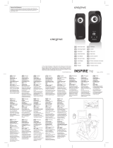 Creative INSPIRE T12 Quick start guide