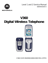 Motorola V360 User manual