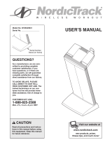 NordicTrack Wireless Workout User manual