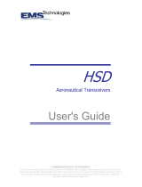 EMS HSD Series User manual